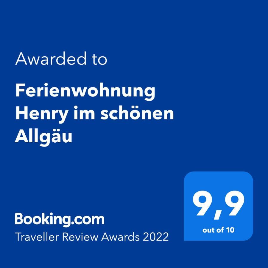 Ferienwohnung Henry Im Schoenen Allgaeu Westendorf  Exteriör bild